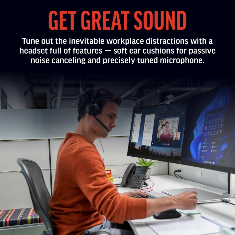 Poly Blackwire 5210 Wired Headset