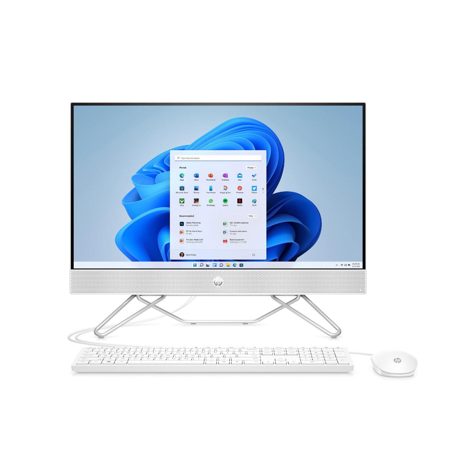 HP 24 cb1040na Intel Core i5 1235U RAM 512GB SSD 23.8 Inch Windows 11 All One PC