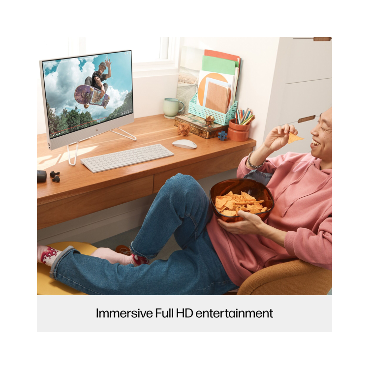 HP 24-cb1040na Intel Core i5 1235U 8GB RAM 512GB SSD 23.8 Inch Windows 11 All-in-One PC