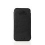 Knomo Designer iPhone 4S Sleeve Leather with pull-up Black - 90-941-BLK  