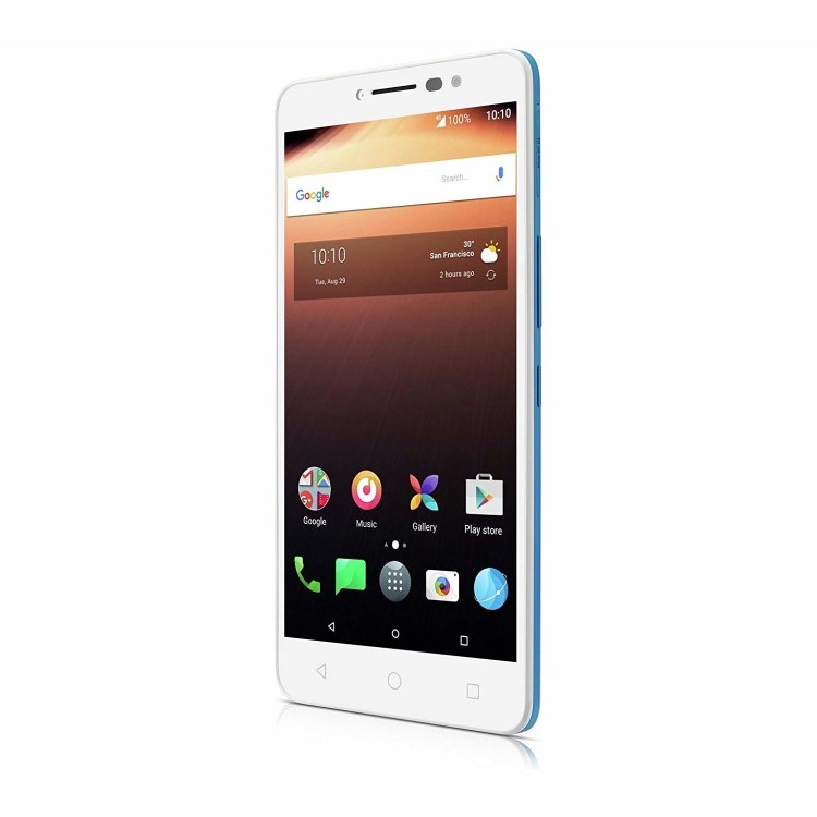 Alcatel A3 XL White & Blue 6" 16GB 4G Unlocked & SIM Free