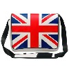 Pat Says Now 13.4&quot;-17&quot; Laptop Messenger Bag - UK Flag