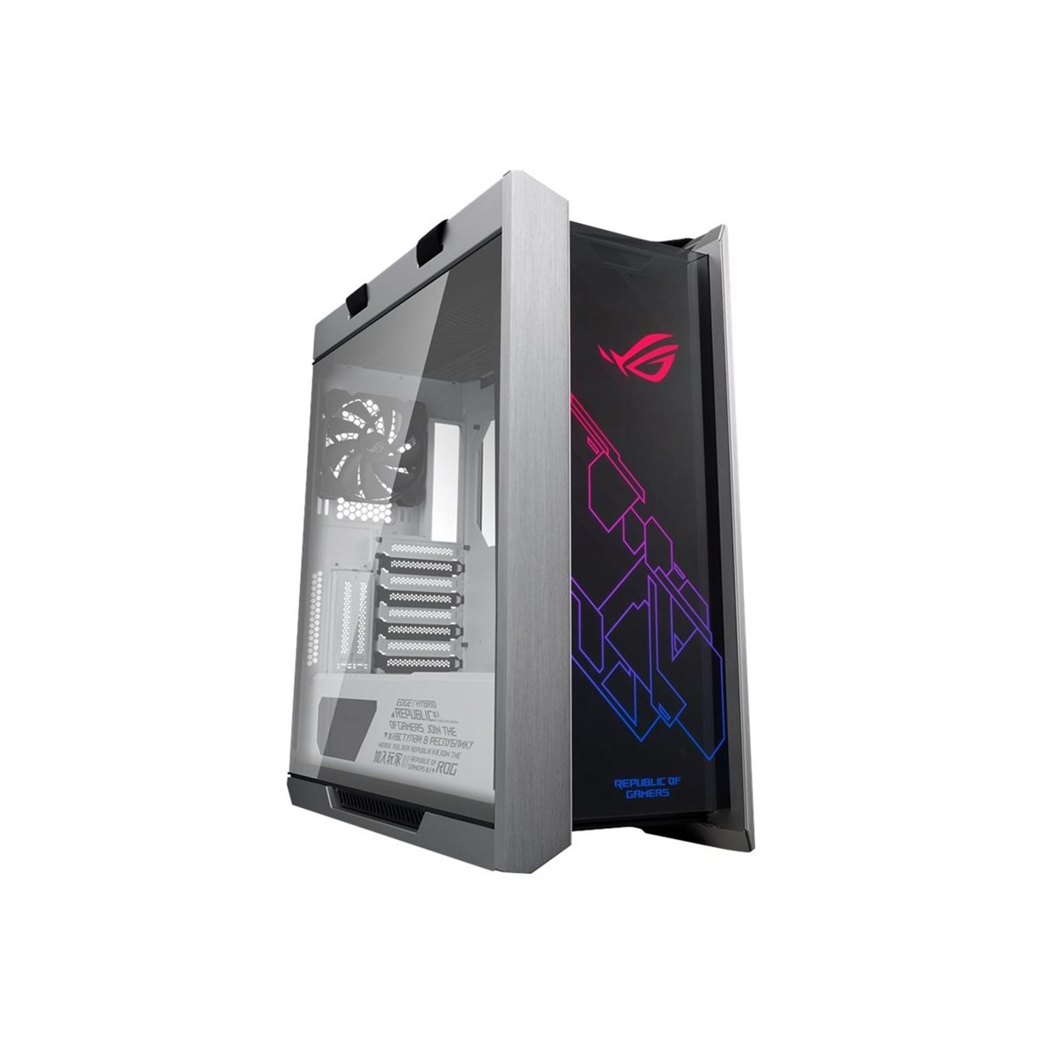 Asus ROG Strix Helios RGB Mid Tower Gaming PC Case White - Laptops