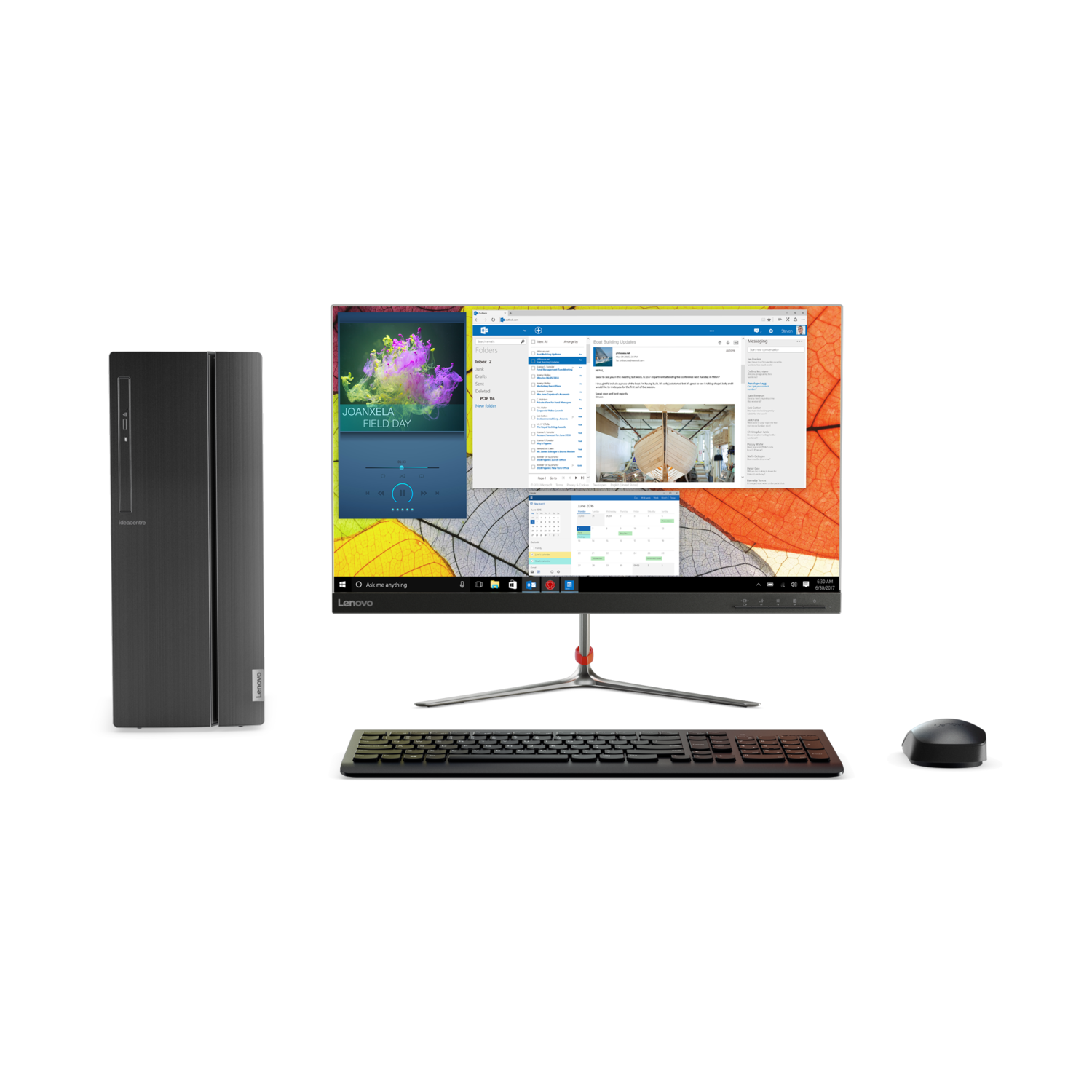 LENOVO/デスクトップ/Ryzen 5 PRO 2400G/HDD 6000GB/HDD 1000GB/メモリ