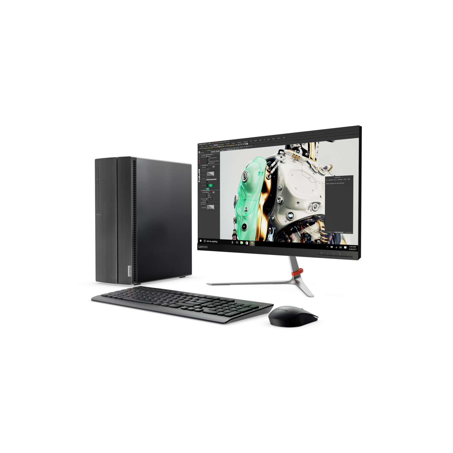 LENOVO/デスクトップ/Ryzen 5 PRO 2400G/HDD 6000GB/HDD 1000GB/メモリ