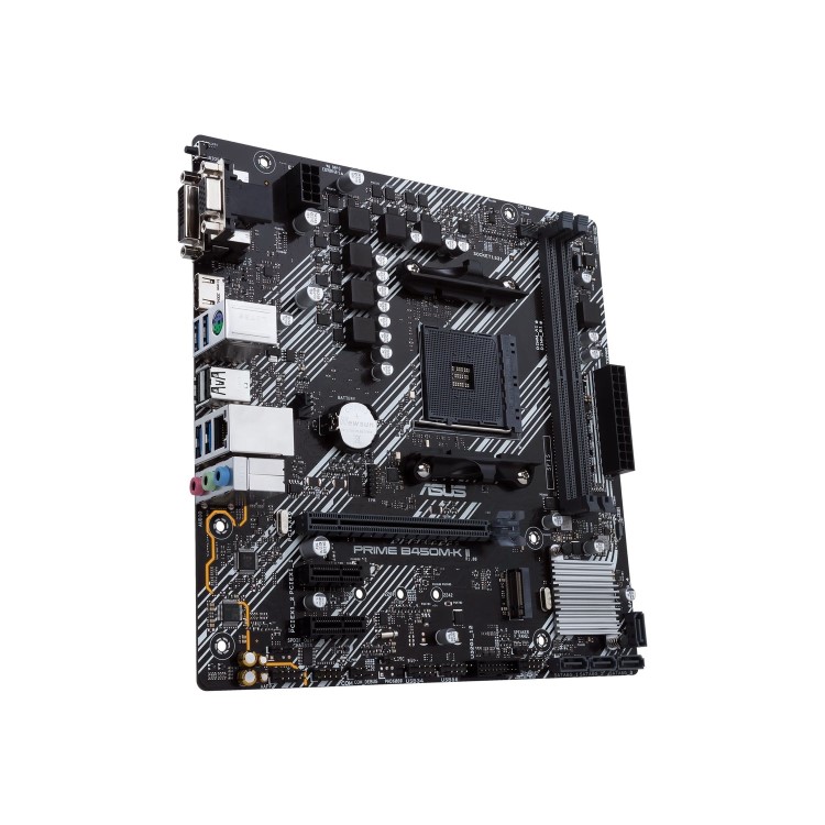 Asus AMD PRIME B450M-K II B450 Micro ATX Motherboard