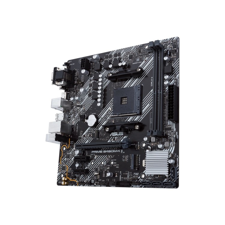 Asus AMD PRIME B450M-K II B450 Micro ATX Motherboard