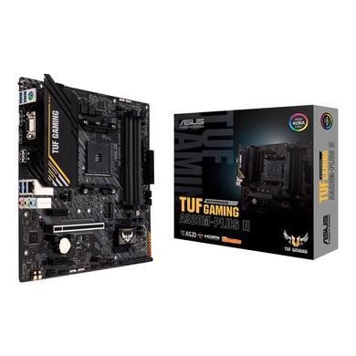 ASUS TUF GAMING A520M-PLUS II AMD A520 AM4 DDR4 Micro ATX Motherboard