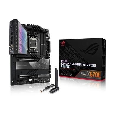 Asus ROG CROSSHAIR X670E HERO AMD X670 AM5 DDR5 with Wi-Fi ATX Motherboard