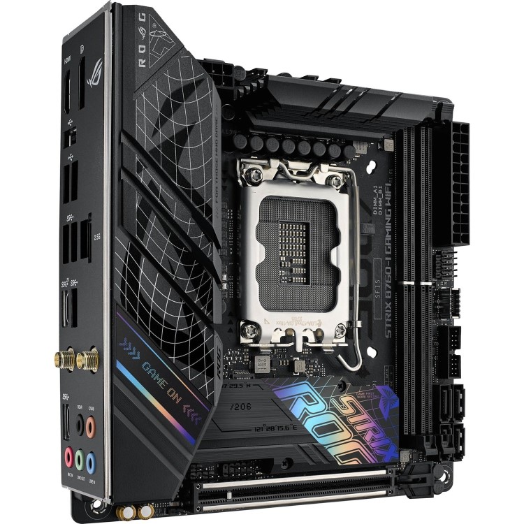 Asus ROG STRIX B760-I Intel B760 LGA 1700 DDR5 with Wi-Fi Mini ITX Motherboard