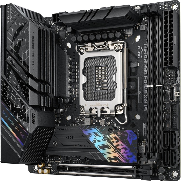 Asus ROG STRIX B760-I Intel B760 LGA 1700 DDR5 with Wi-Fi Mini ITX Motherboard