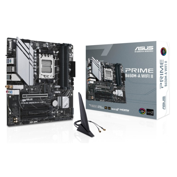 ASUS Prime B650M-A AMD B650 AM5 DDR5 Micro ATX Motherboard