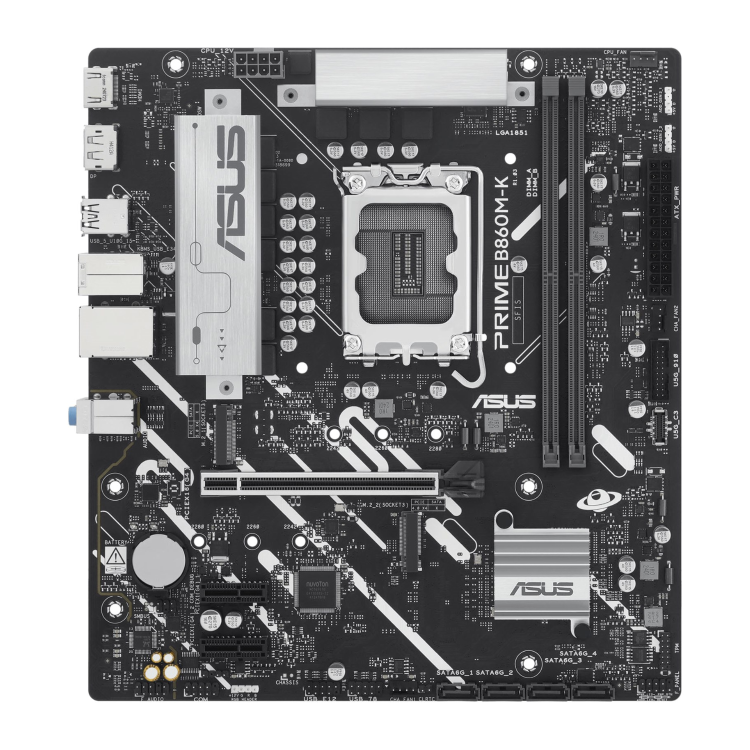 ASUS Prime B860M-K Intel B860 LGA 1851 DDR5 Micro ATX Motherboard