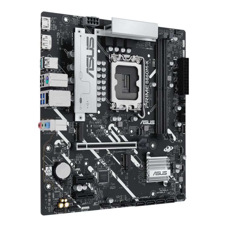 ASUS Prime B860M-K Intel B860 LGA 1851 DDR5 Micro ATX Motherboard