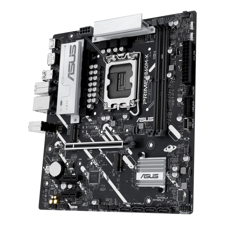 ASUS Prime B860M-K Intel B860 LGA 1851 DDR5 Micro ATX Motherboard