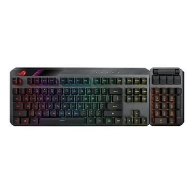ROG Claymore II 100% / 80% TKL Wireless RGB Modular Gaming Keyboard, ROG RX Red Switches, PBT Doubleshot Keycaps