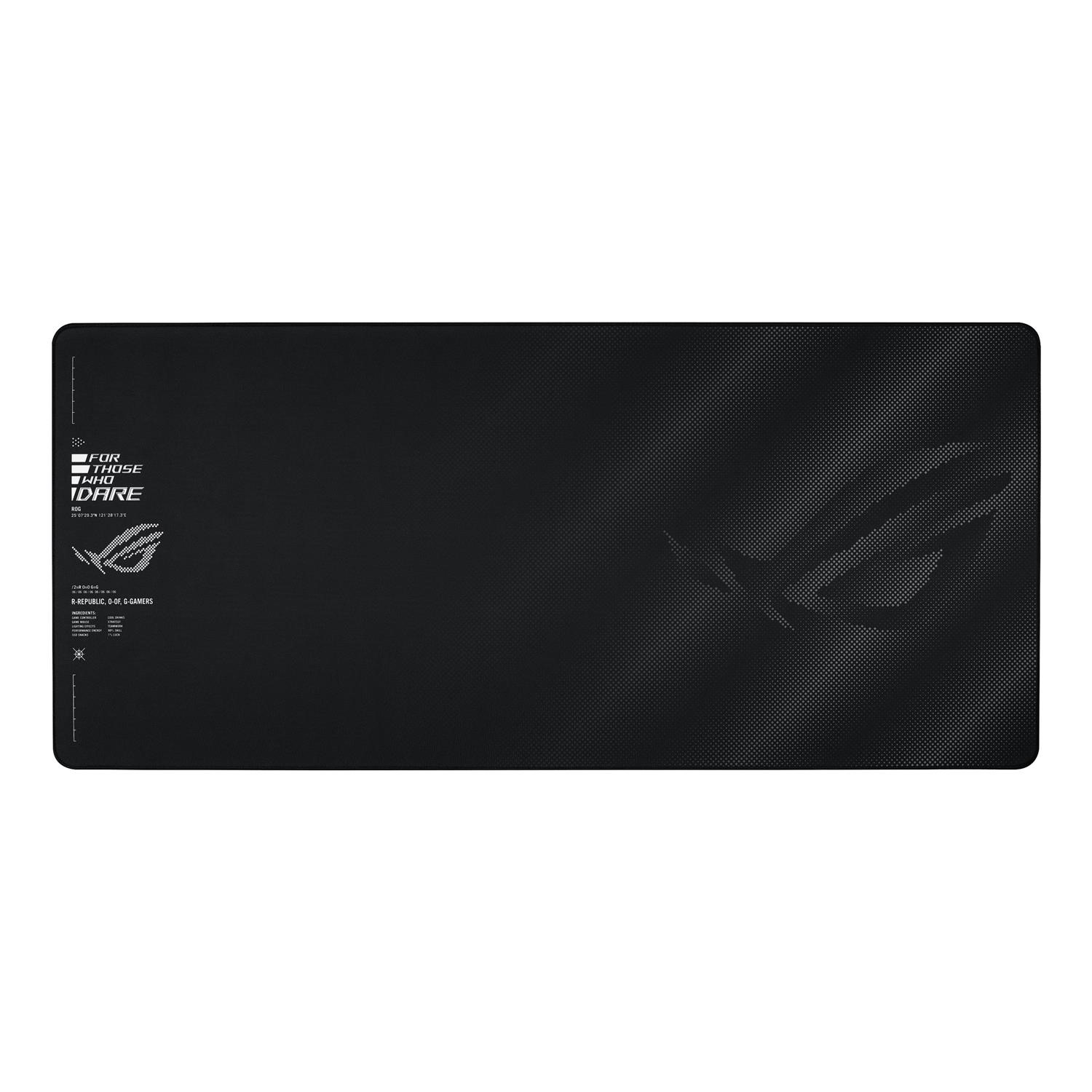 ROG Sheath II Gaming Mouse Pad Advanced Cooling Fabric Durable Anti Fray Edges Non Slip Rubber Base 400 x 900 x