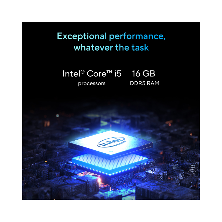 ASUS ExpertCenter P500 Mini Tower Intel Core i5-13420H 16GB RAM 512GB SSD Windows 11 Pro Desktop PC
