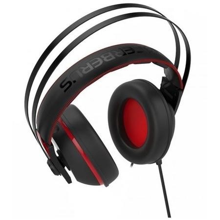 Asus Cerberus V2 Over Ear Gaming Headset Black/Red Laptops Direct