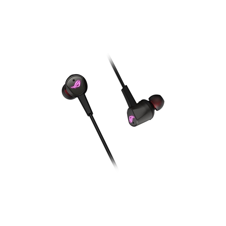 ASUS ROG Cetra II Gaming In-Ear Earset USB-C with Noise Suppression Microphone Black