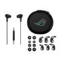 ROG Cetra II Core in-ear gaming headphones with liquid silicone rubber (LSR) drivers and a 3.5 mm connector 