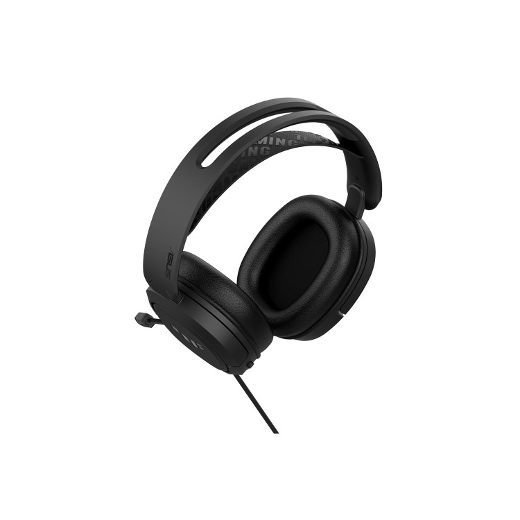 ASUS TUF Gaming H1 Wired Headset (Discord Certified Mic, 7.1 Surround Sound, 40mm Drivers, 3.5mm, Lightweight, For PC, Switch, PS4, PS5, XBOX One, XBOX Series X | S, and Mobile Devices)- Black