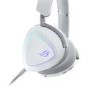 ASUS ROG Delta II Wireless Gaming Headset (50mm Titanium Drivers, ROG SpeedNova, 10mm Super-Wideband Mic, 153-HR Battery, DualFlow Audio, BT, 2.4GHz, 3.5mm, For PC, Switch, PS4, PS5, Xbox)- Black