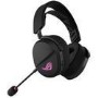ASUS ROG Pelta Wireless Gaming Headset (BT, ROG SpeedNova 2.4GHz, USB-C, Lightweight 309g, 50mm ROG Titanium-Plated Drivers, 10mm Super-Wideband Mic, 60HR Battery, For PC, Switch, PS5)- Black