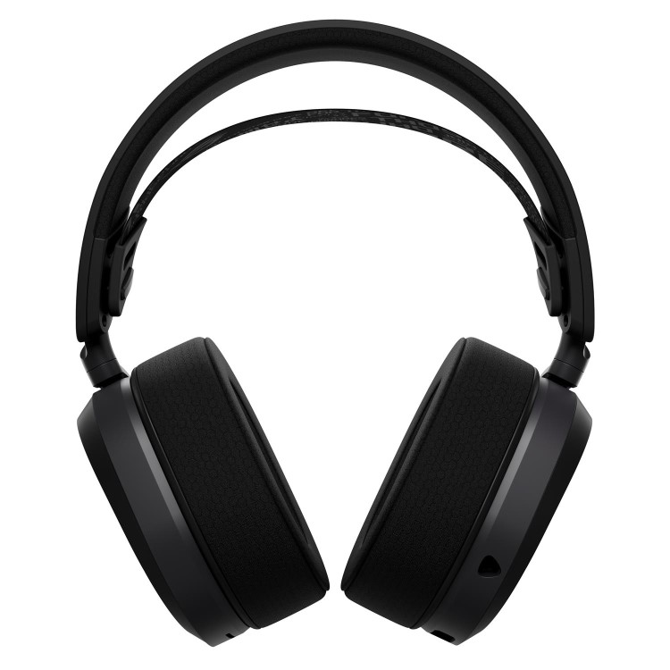 ASUS ROG Pelta Wireless Gaming Headset (BT, ROG SpeedNova 2.4GHz, USB-C, Lightweight 309g, 50mm ROG Titanium-Plated Drivers, 10mm Super-Wideband Mic, 60HR Battery, For PC, Switch, PS5)- Black