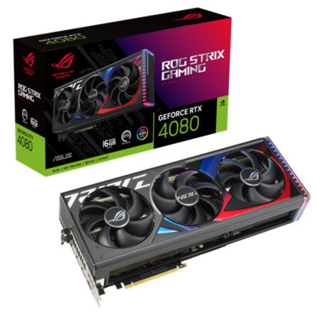 Asus NVIDIA ROG Strix GeForce RTX 4080 16GB 2505MHz GDDR6X Graphics Card
