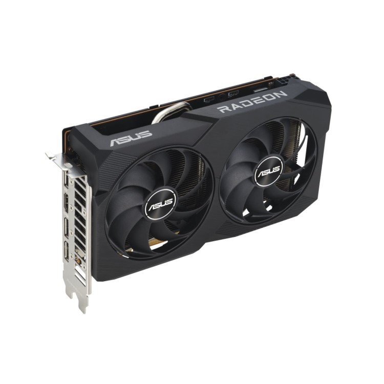 ASUS Dual Radeon RX 7600 8GB GDDR6 V2 OC Graphics Card