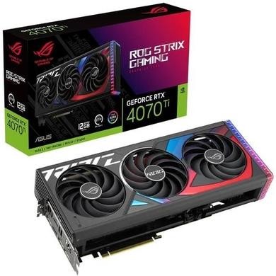 Asus NVIDIA ROG Strix GeForce RTX 4070 Ti 12GB 2640MHz GDDR6X Graphics Card