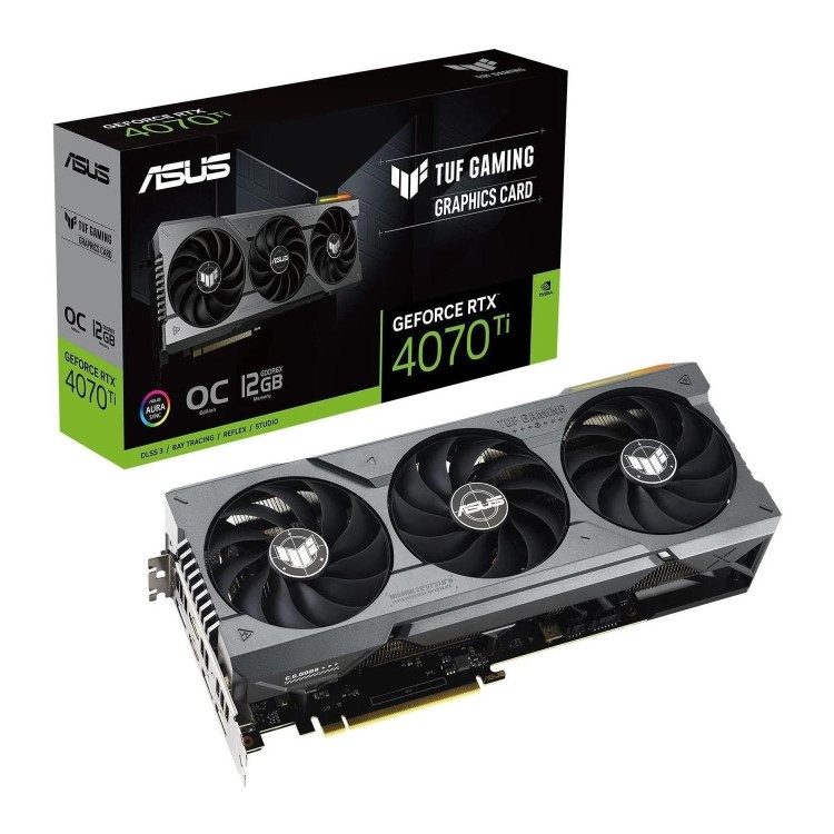 Asus NVIDIA GeForce RTX 4070 Ti 12GB 2760MHz GDDR6X Graphics Card