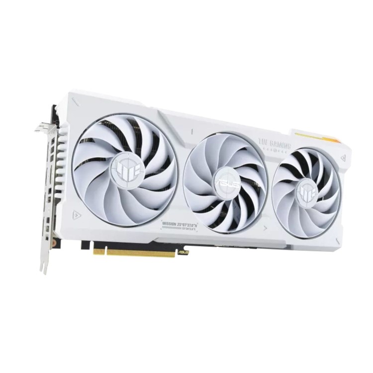 Asus TUF Gaming NVIDIA GeForce RTX 4070 Ti White Edition 12GB GDDR6X OC Edition Graphics Card