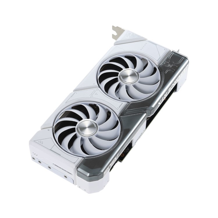 ASUS Dual GeForce RTX 4070 12GB 2520 MHz GDDR6X OC White Edition Graphics Card