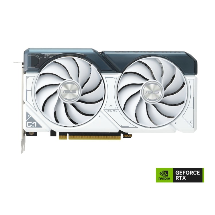 Asus Dual GeForce RTX 4060 OC White Edition 8GB GDDR6 Gaming Graphics Card