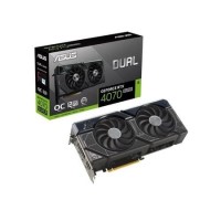 ASUS NVIDIA GeForce RTX 4070 SUPER Dual OC 12GB 1550MHz GDDR6X Graphics Card