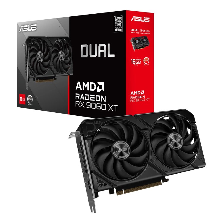 ASUS Radeon RX 9060 XT 16GB GDDR6 Graphics Card