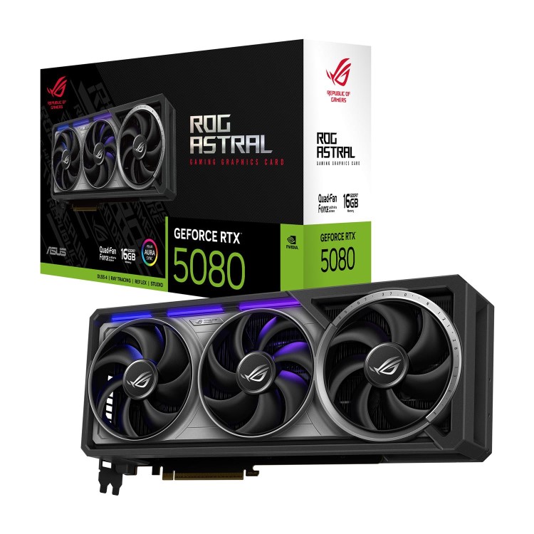 ASUS GeForce RTX 5080 ROG Astral 16GB GDDR7 Graphics Card