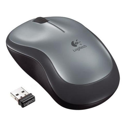 GRADE A1 - Logitech Wireless 2.4GHz Mouse M185 - Black/Grey