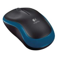 Logitech Wireless Mouse M185 in Blue & Black
