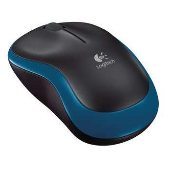 GRADE A1 - Logitech Wireless Mouse M185 - Blue/Black