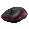 Logitech M185 Compact Wireless Mouse Red