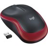Logitech M185 Compact Wireless Mouse Red