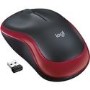 Logitech M185 Compact Wireless Mouse Red