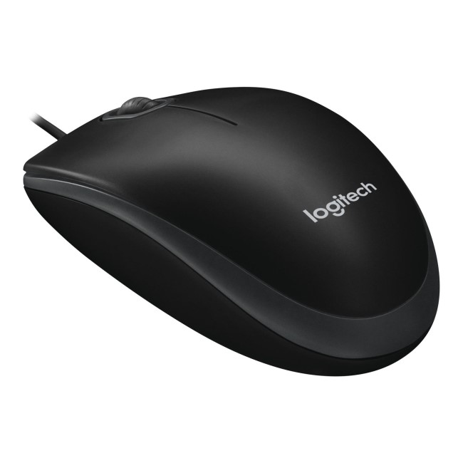 Logitech B100 Black Optical Mouse for Business