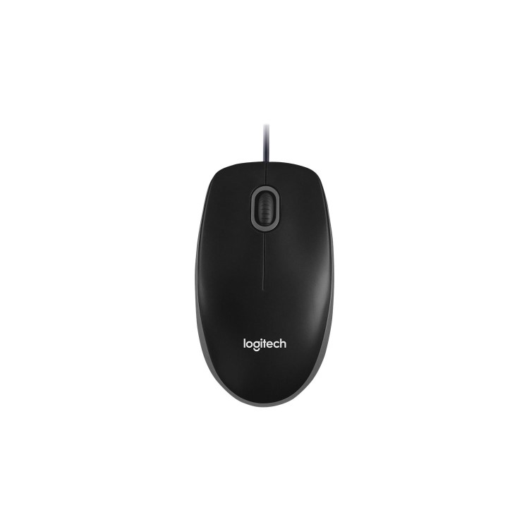 Logitech B100 Black Optical Mouse for Business
