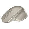Logitech MX Master - Mouse - laser - 5 buttons - wireless - Bluetooth 2.4 GHz - USB wireless receiver - stone
