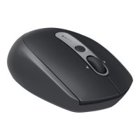 Logitech M590 Silent - Mouse - optical - 7 buttons - wireless - Bluetooth 2.4 GHz - USB wireless receiver - graphite tonal