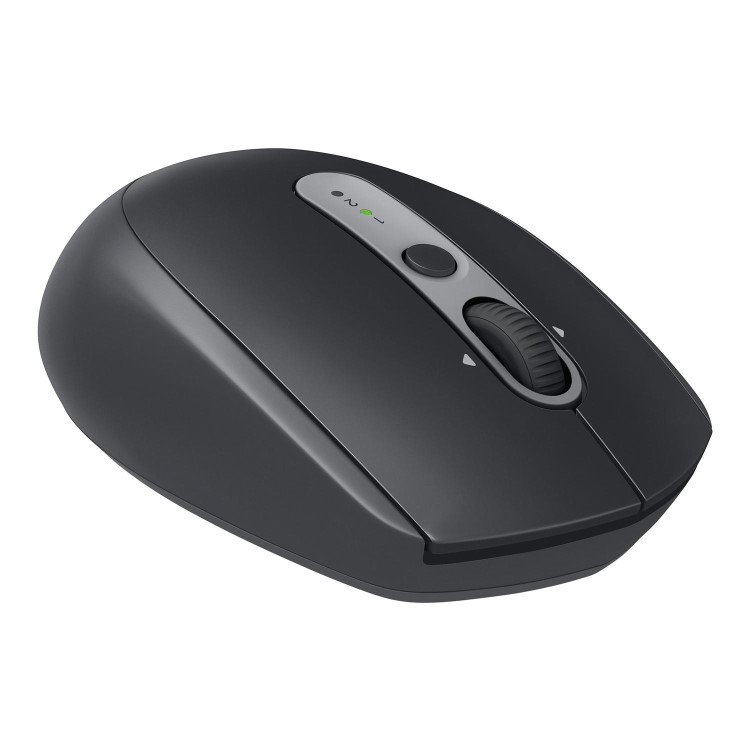 Logitech M590 Silent - Mouse - optical - 7 buttons - wireless - Bluetooth 2.4 GHz - USB wireless receiver - graphite tonal